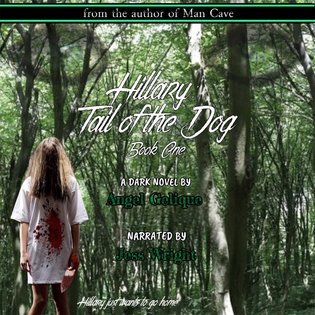 Hillary: Tail of the Dog by Angel Gelique: Fifteen-year-old Hillary Greyson awakens from a horrific nightmare only to discover that she faces an even grimmer reality. She is completely naked on a bed in an unfamiliar, empty room, unable to move her limbs. Worse yet, she cannot remember who she is.

Panic-stricken, Hillary desperately searches her mind for answers, but finds nothing more than fear and confusion. A man enters the room—a stranger to Hillary. He introduces himself as Dr. Morrison. Seemingly benign, he informs Hillary that she is there for her own good…that she is under his care until she regains her memory.

Hillary cannot remember anything, but her instincts warn her not to trust this man who claims to be her doctor. She can only hope that someone will come looking for her…that someone will find her before it is too late. Several weeks later, Hillary’s situation has grown even more dismal. Still unclothed, coarse ropes bind her limbs to the bed while she is fed intravenously.

Two new strangers have entered her life—Monica, Dr. Morrison’s wife, and Dr. Bentley, who claims to be her psychiatrist. Yet they are more evasive than forthcoming. Her questions remain unanswered. She is trapped, with no hope of escaping…left to piece together the mystery of her miserable existence.

Abused and neglected, Hillary knows that with each passing day, her chance of survival diminishes. She spends her long days wasting away, growing depressed…growing angry. When all hope seems lost, a cruel twist of fate provides the opportunity she has been waiting for.

With renewed hope and an unrelenting will to survive, Hillary does whatever it takes to escape. She yearns for her freedom more than anything in the world. Hillary just wants to go home….